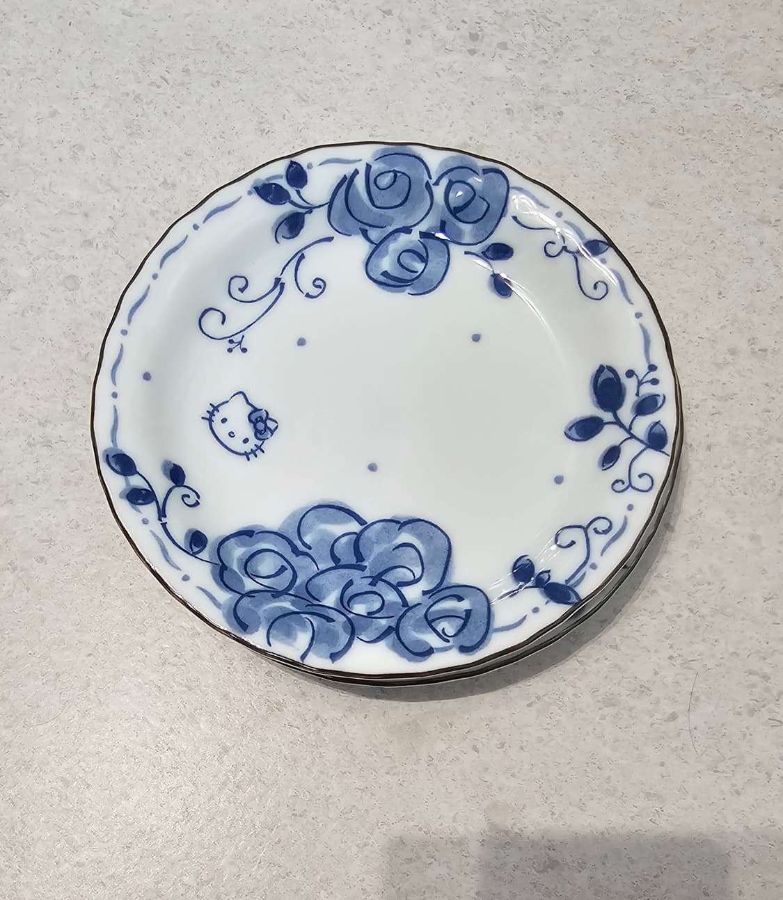 헬로키티 접시 정품 2개 상품이미지1