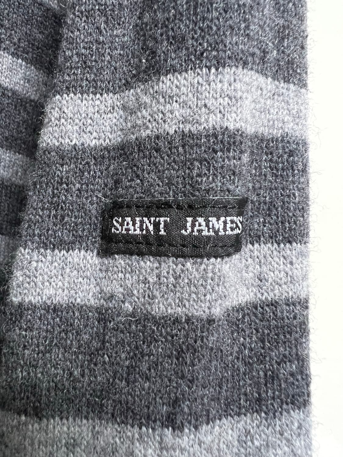 세인트제임스 스트라이프 울 긴팔 티셔츠 상품이미지3