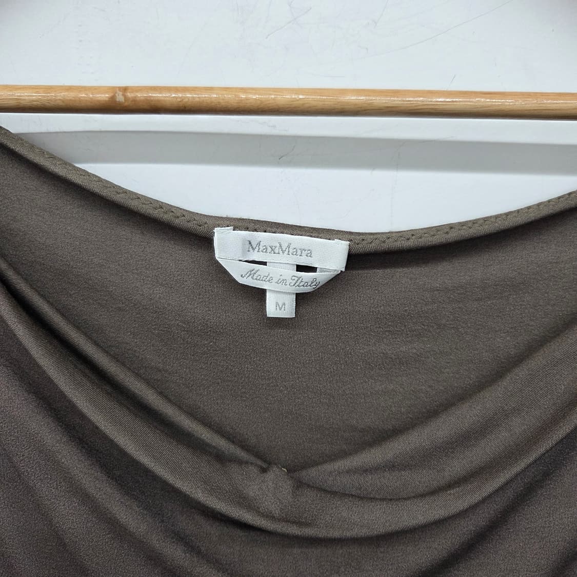 막스마라 브라운 반팔 티셔츠 여성M 상품이미지3