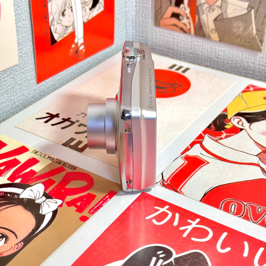 카시오 엑슬림 EX-Z550 실버 빈티지디카 상품이미지6