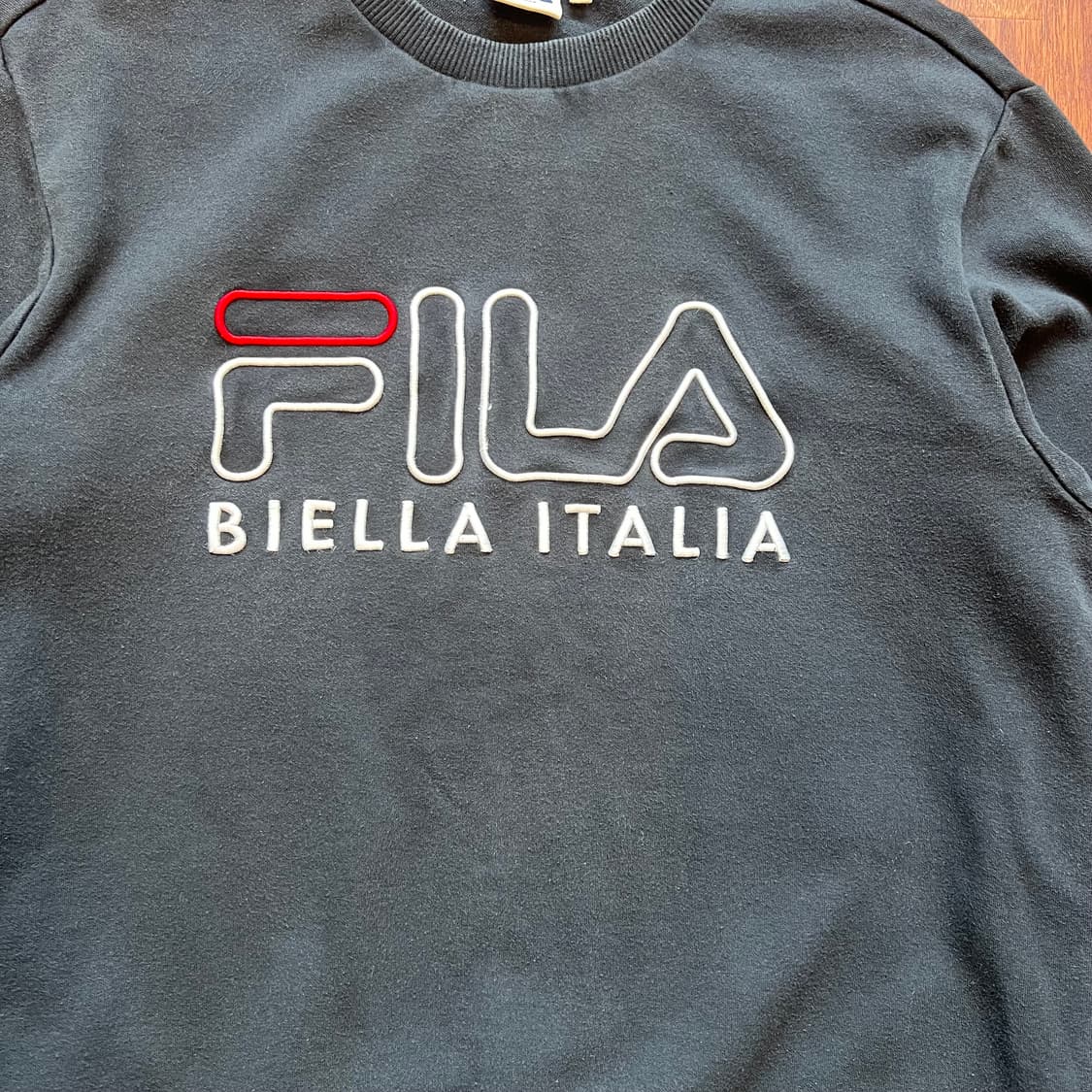 [L]FILA 휠라 빅로고 맨투맨 상품이미지4