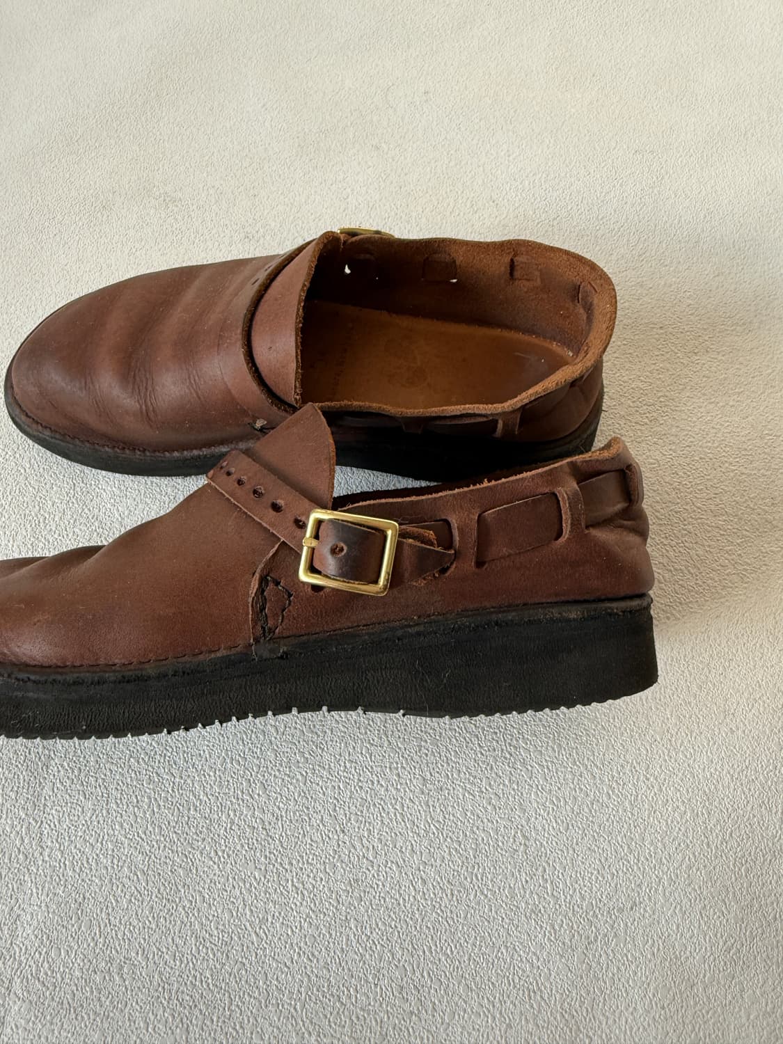 [5C, 220]오로라 슈즈(AURORA SHOES) 레더 미들 잉글리시 상품이미지7