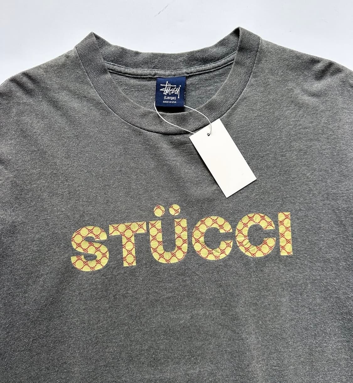 90s 스투시 stucci 로고 티셔츠 상품이미지2