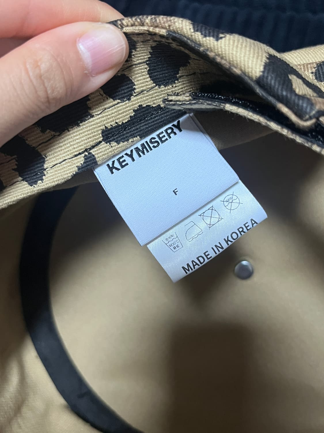 키미저리 레오파드 캡 상품이미지3