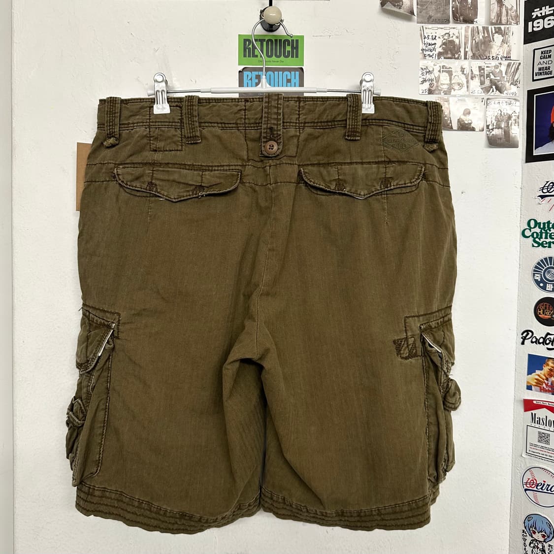 00’s 폴로 헤링본트윌 카고 치노 쇼츠 상품이미지4