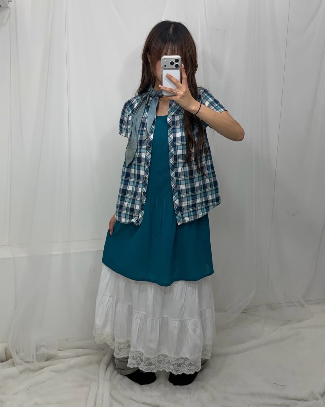 𖤐민트 소녀 코디set𖤐  상품이미지3