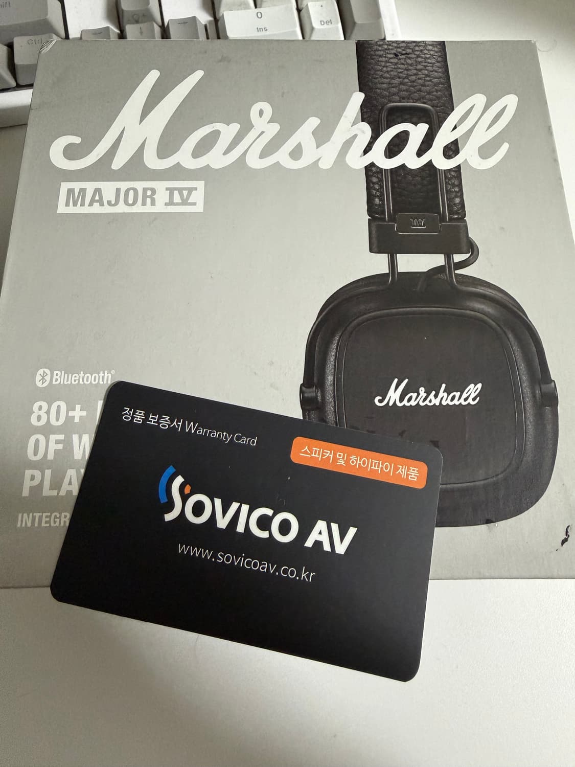 마샬 메이저 4 헤드셋 판매합니다 상품이미지9
