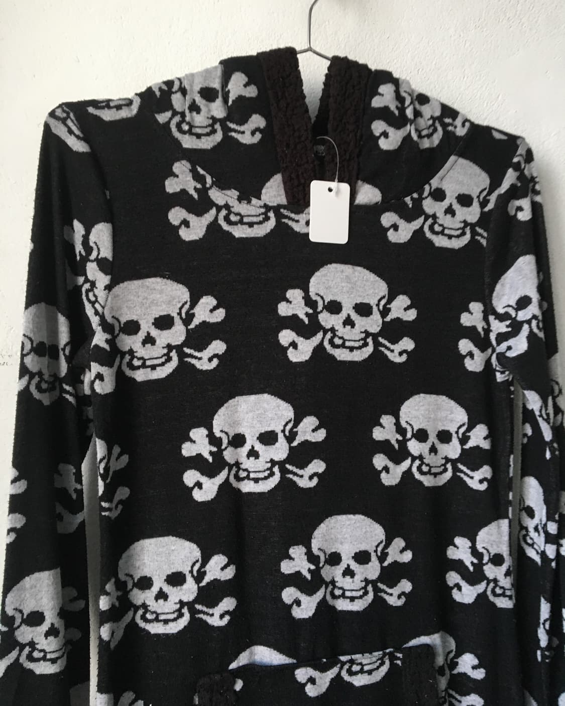 Skull pattern hood 상품이미지4