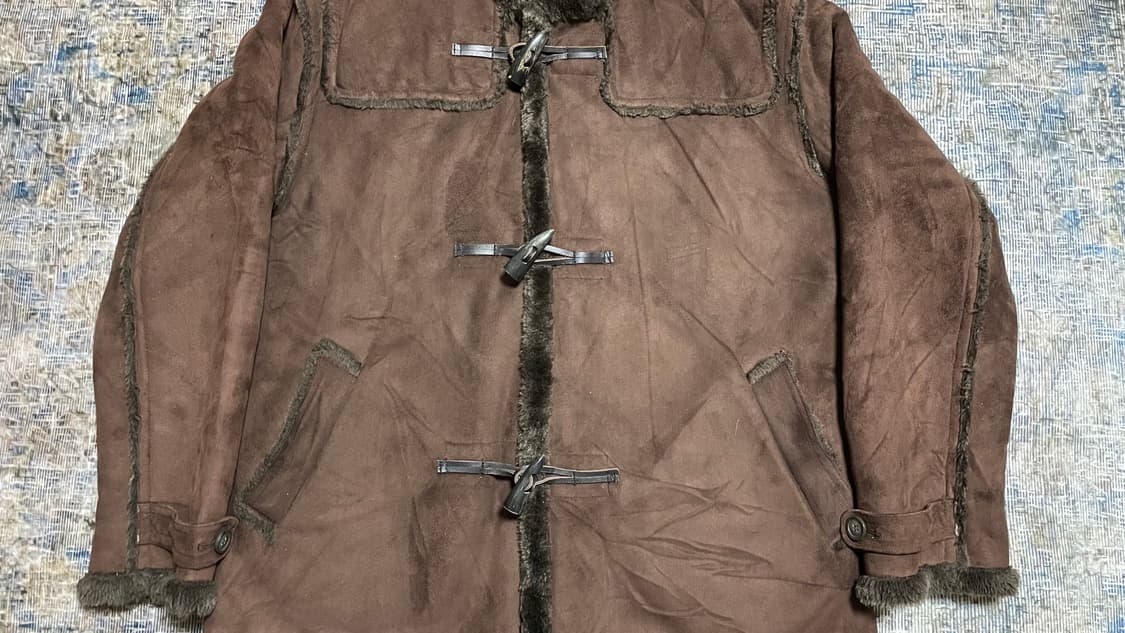 JPN 90s~00s 일본 빈티지 간사이 야마모토 진스 브라운 퍼 무스탕 상품이미지7