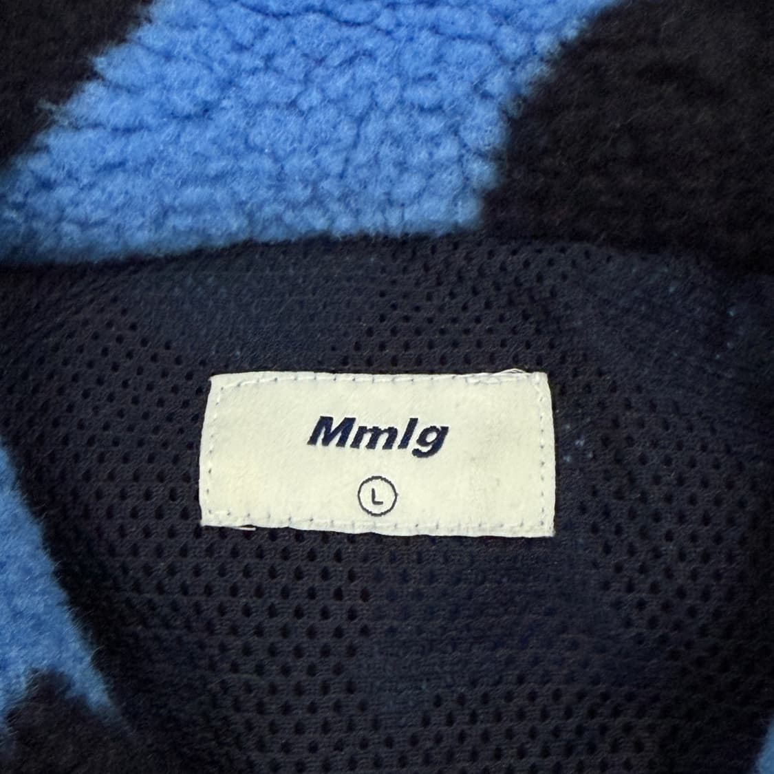 MMLG 엠엠엘지 위플랜트 플리스 가디건 블루 L 상품이미지5