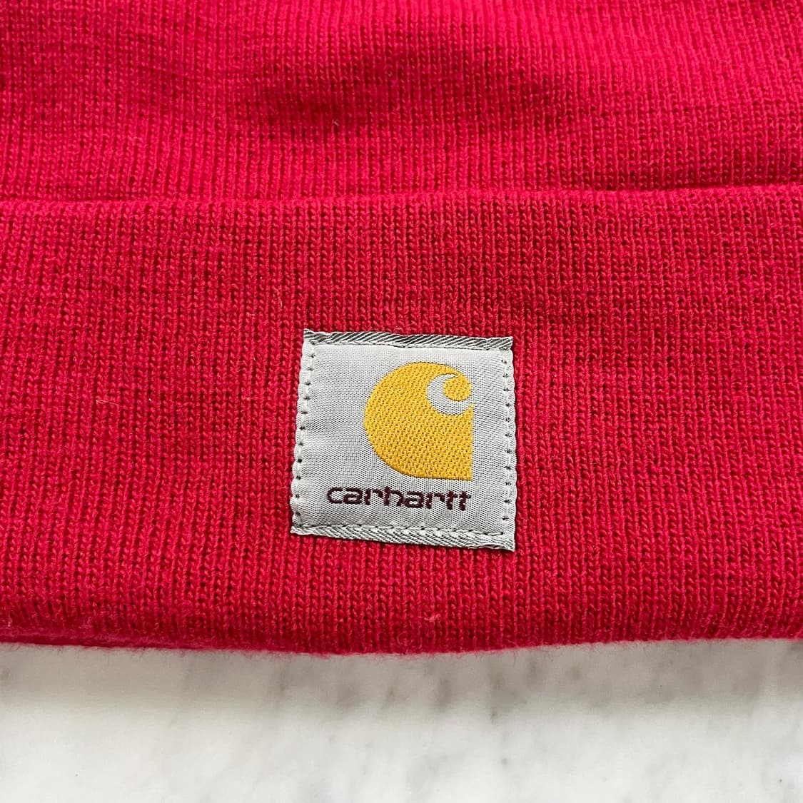 칼하트 레드 비니 상품이미지2