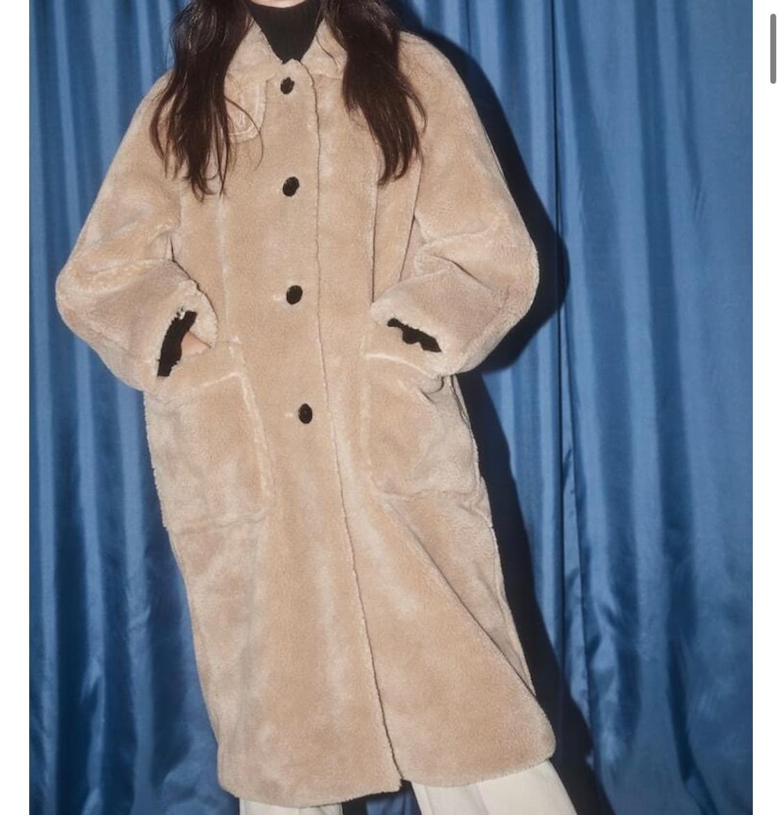 구호 플러스 테디 부클 코트 상품이미지2