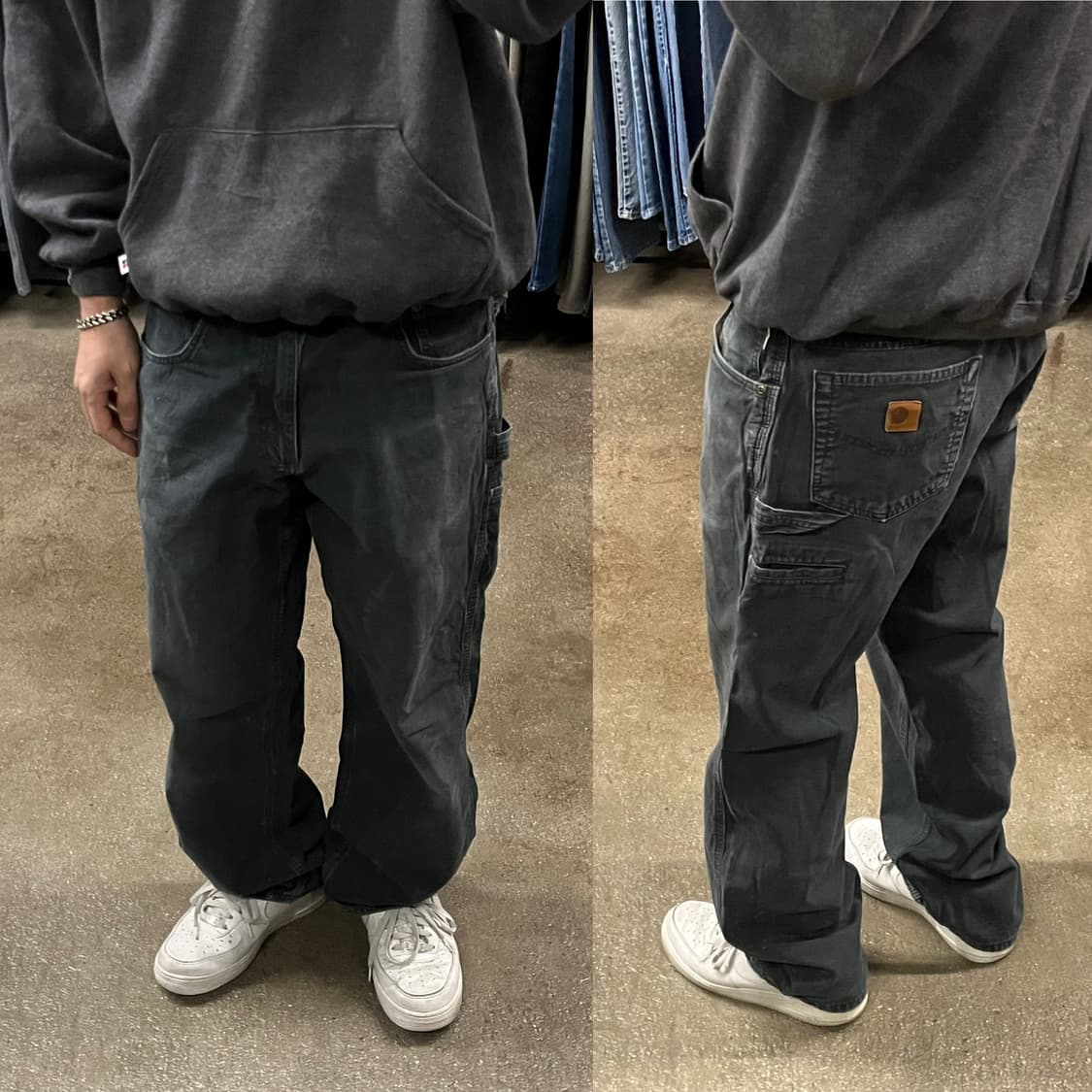 Carhartt 데미지 카펜터 팬츠 (33“) 상품이미지6