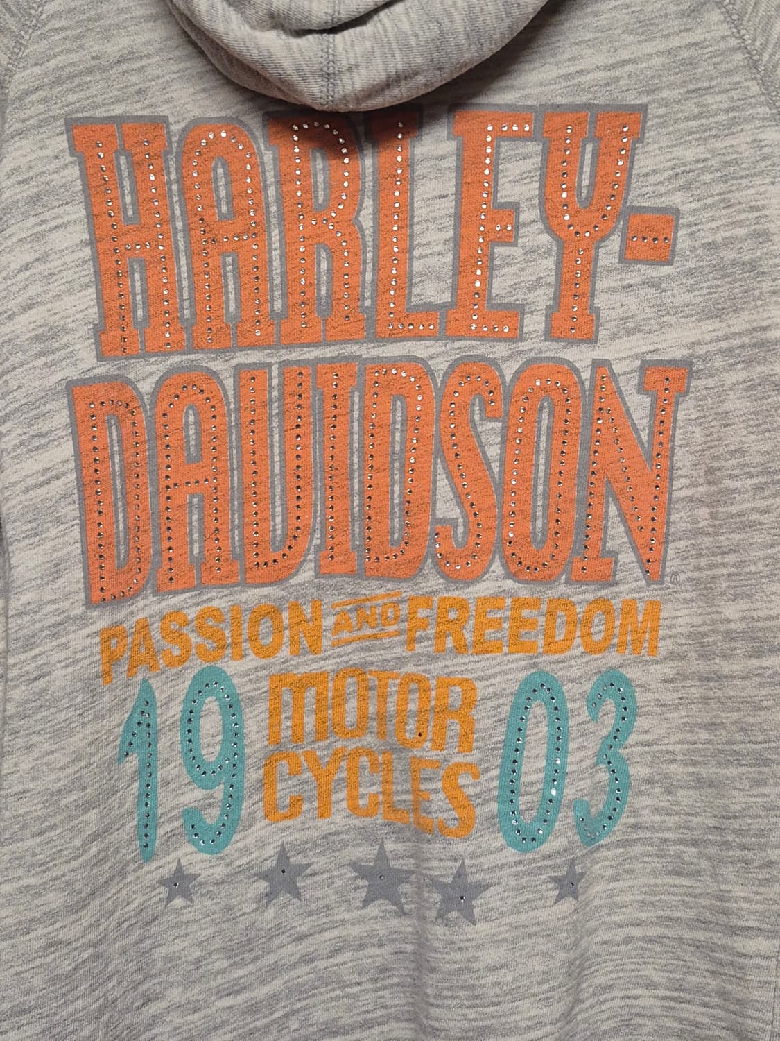 HARLEY DAVIDSON PRINTING HOODIE ZIPUP  상품이미지6
