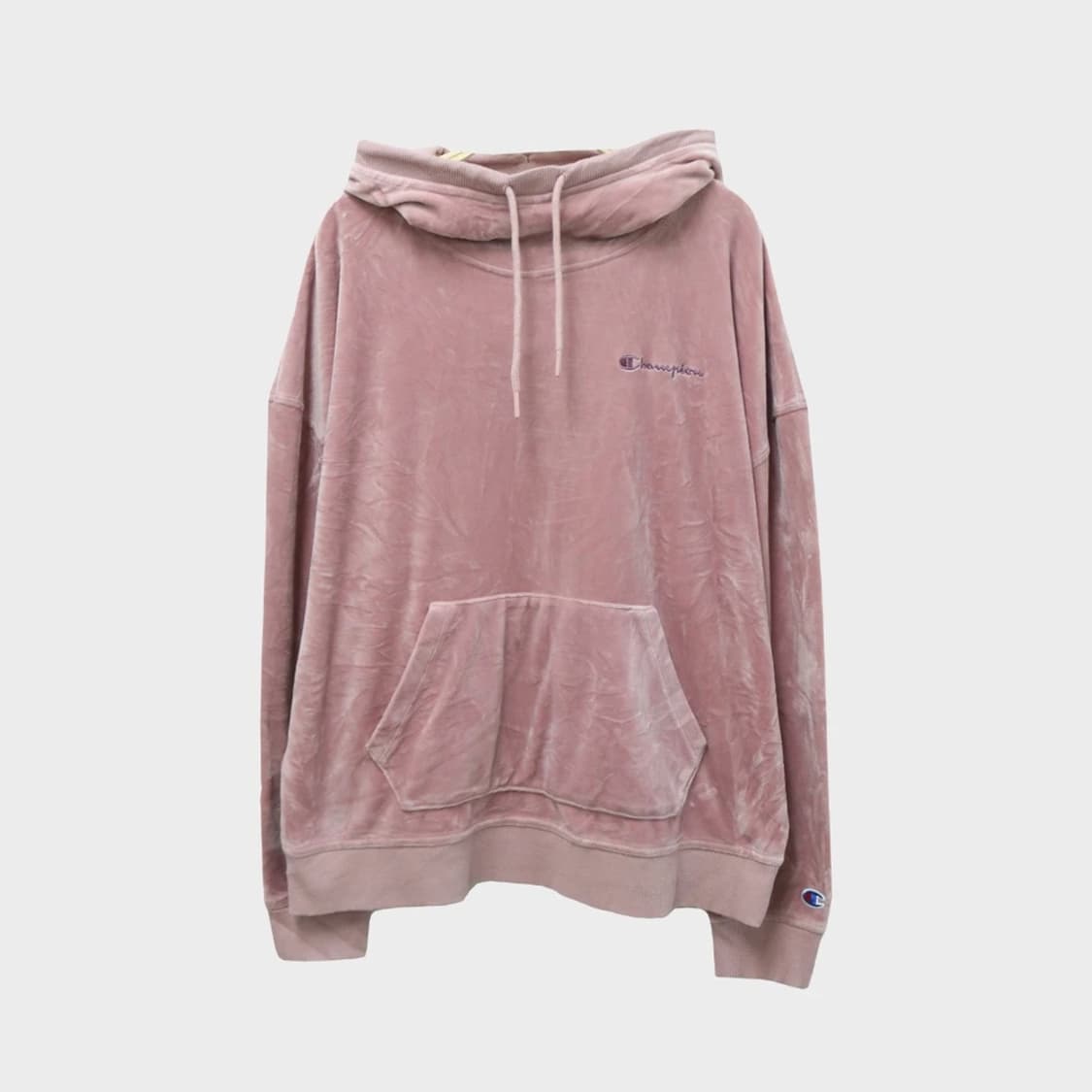 챔피온 딸기우유 벨벳 캥거루 포켓 후드 63099  상품이미지1