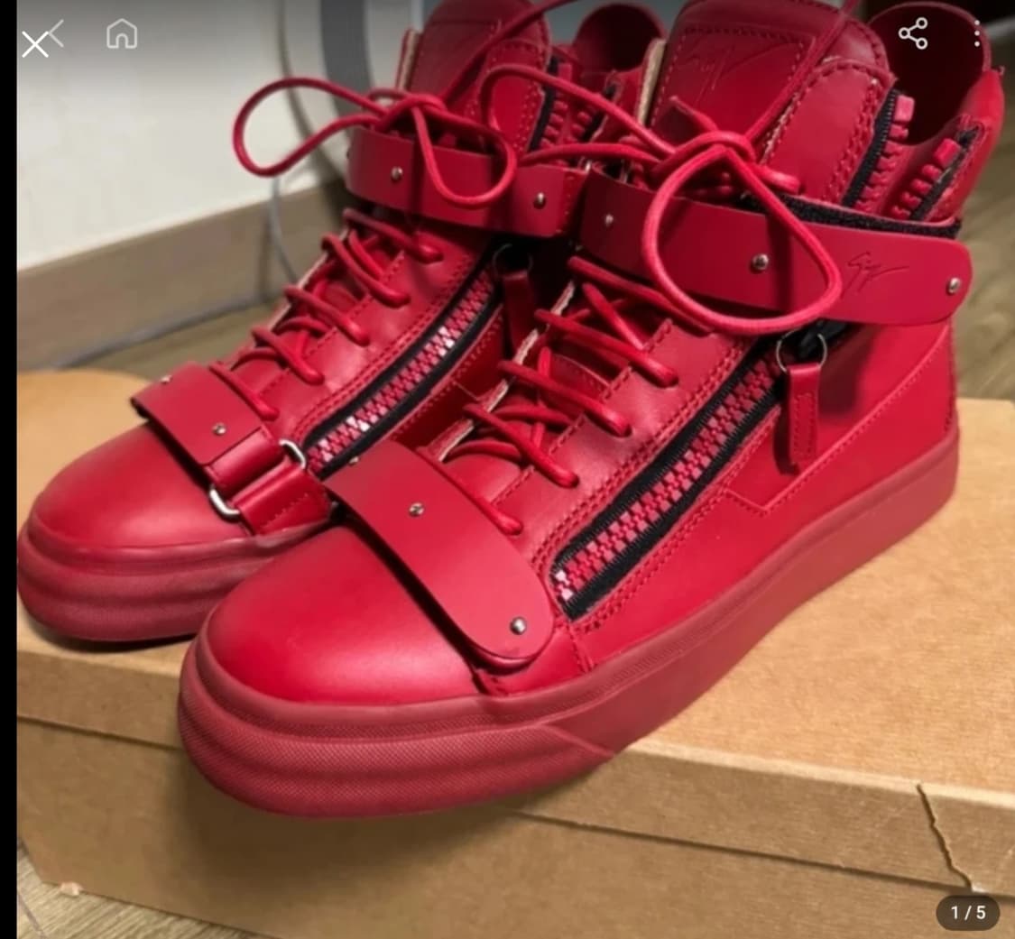 주세체 자노티 하니탑 스니커즈 새베품 상품이미지2