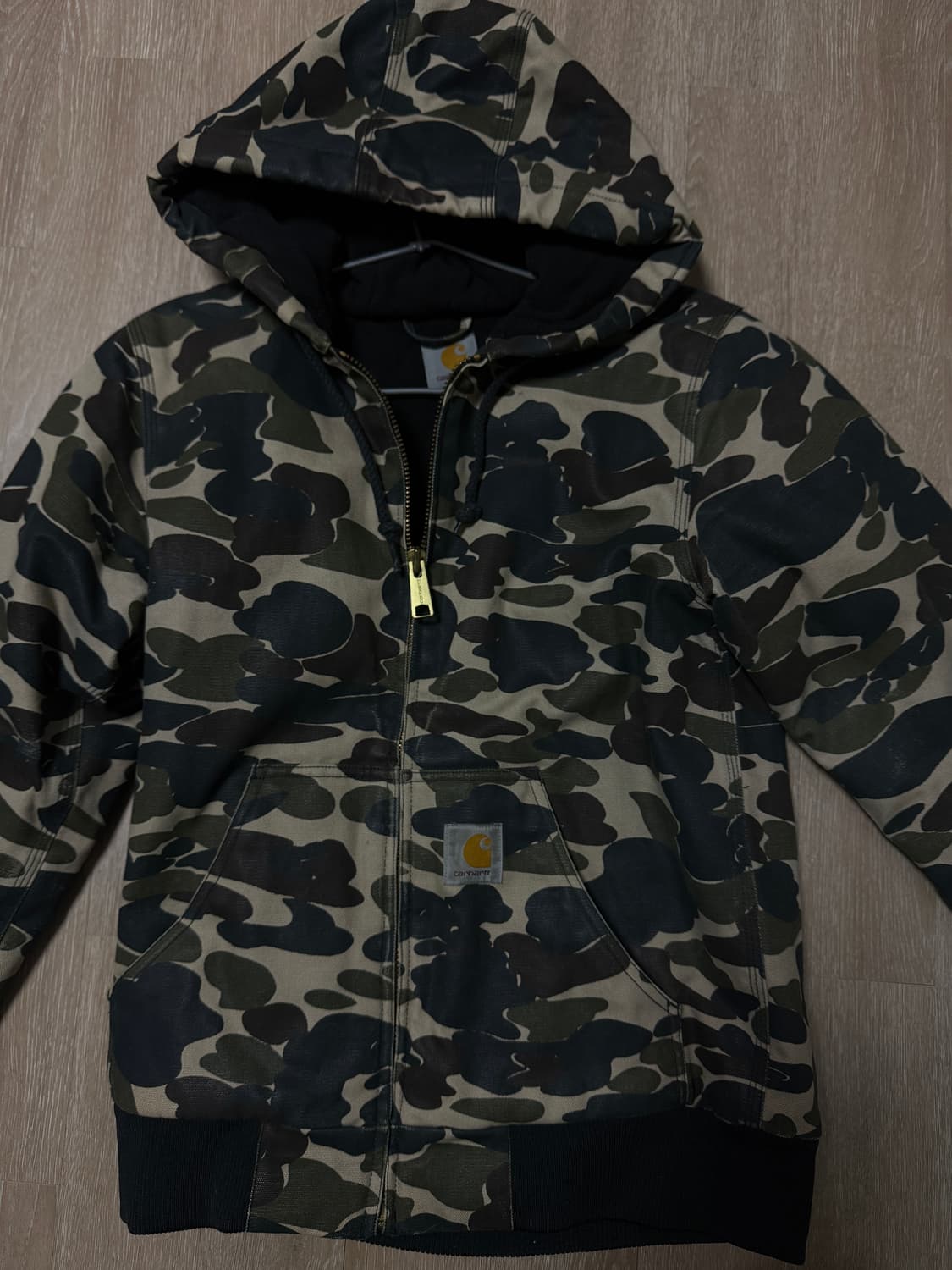 칼하트 카모 후드집업  상품이미지2