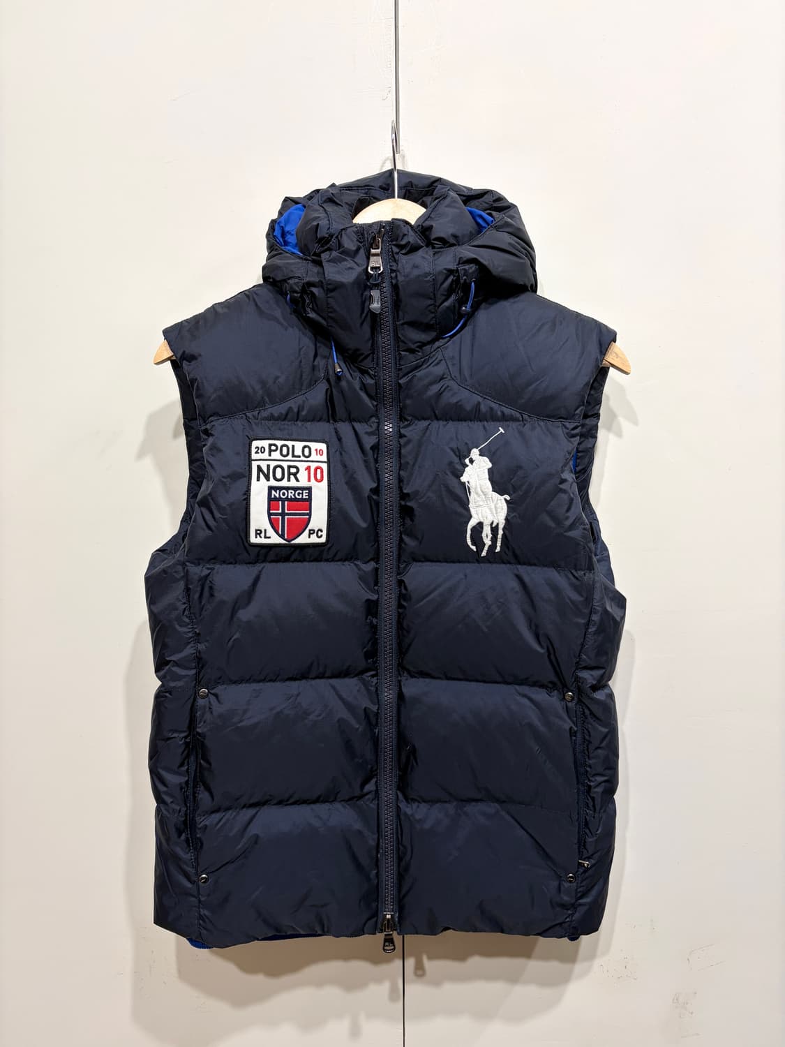 폴로 랄프로렌 빅포니 노르웨이 패딩 베스트 상품이미지1