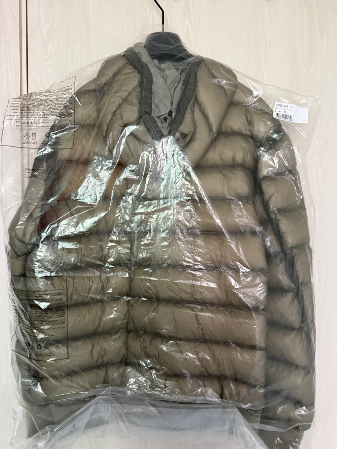 CP컴퍼니 DD셀 다운자켓 펀가이그레이 XXL 상품이미지3