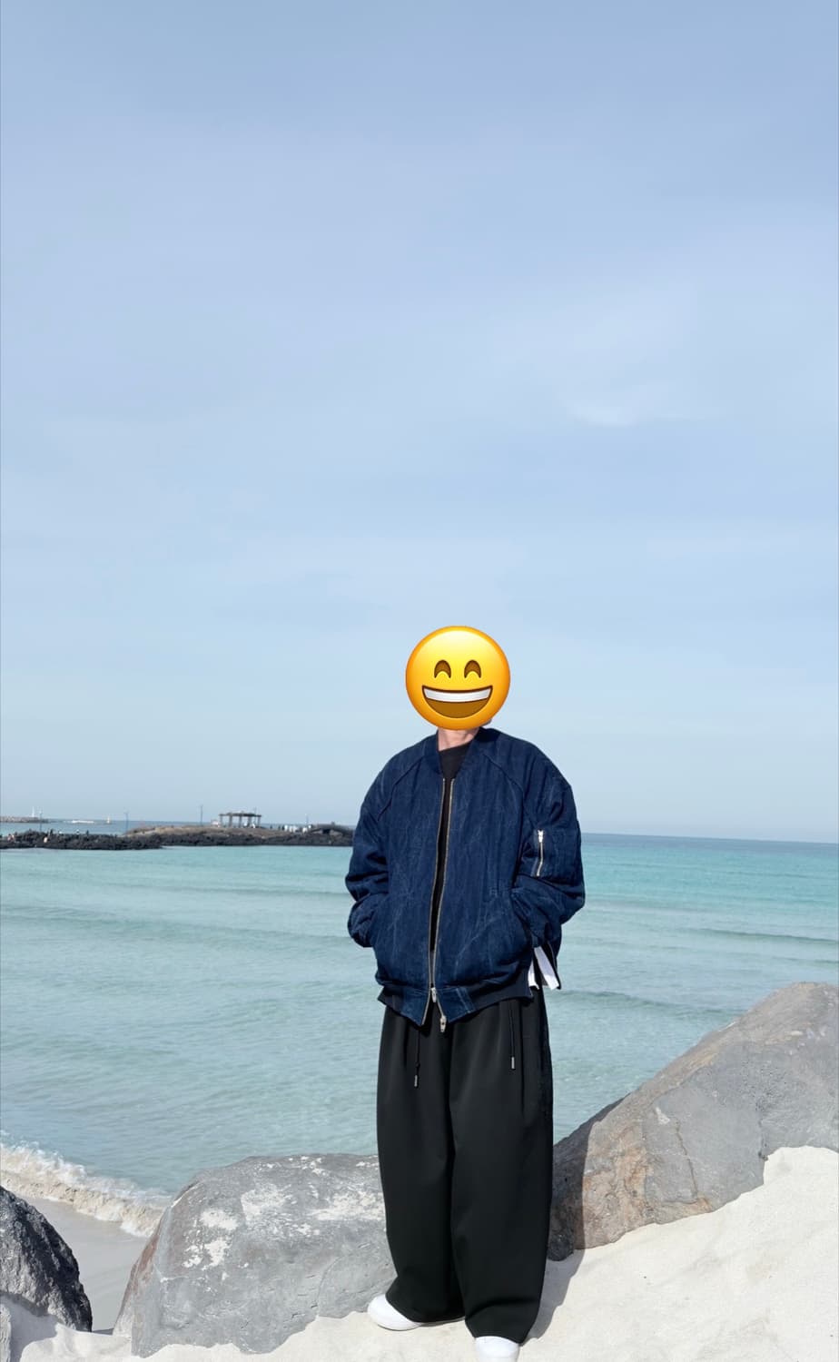 준지 청 MA-1 46사이즈 새상품급 상품이미지4