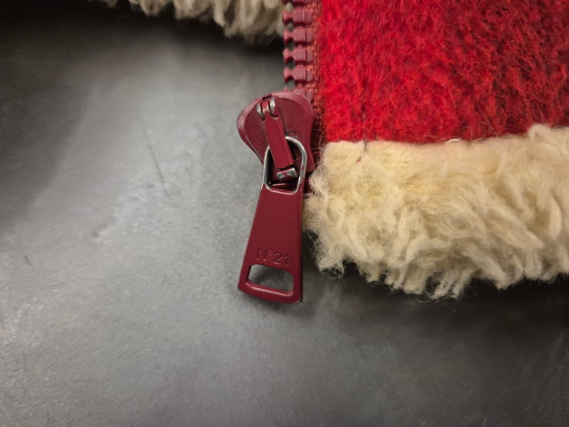 N 21 타탄체크 울 쉐르파 자켓 상품이미지7