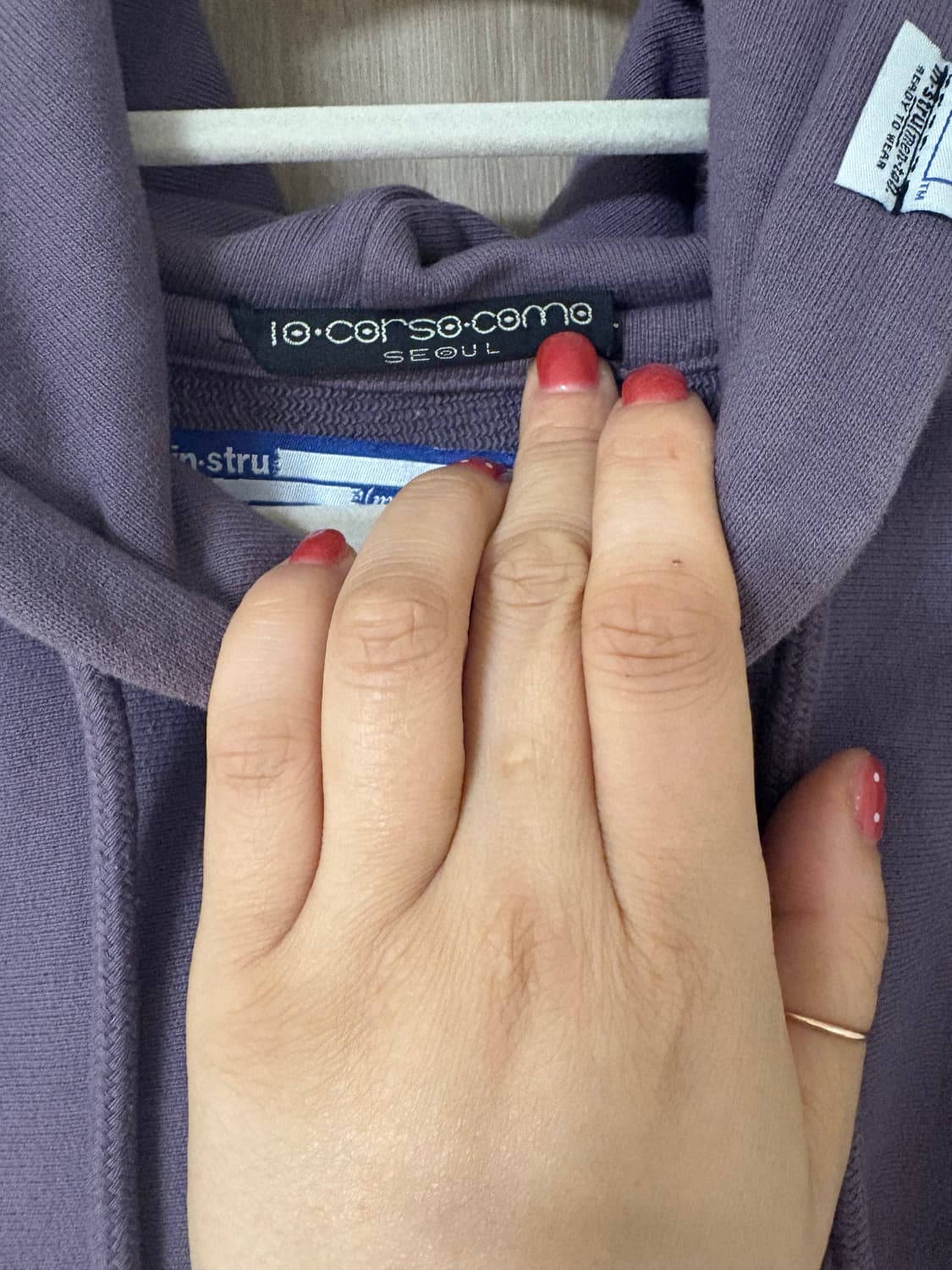 메종미하라 아스히로 후드  상품이미지5