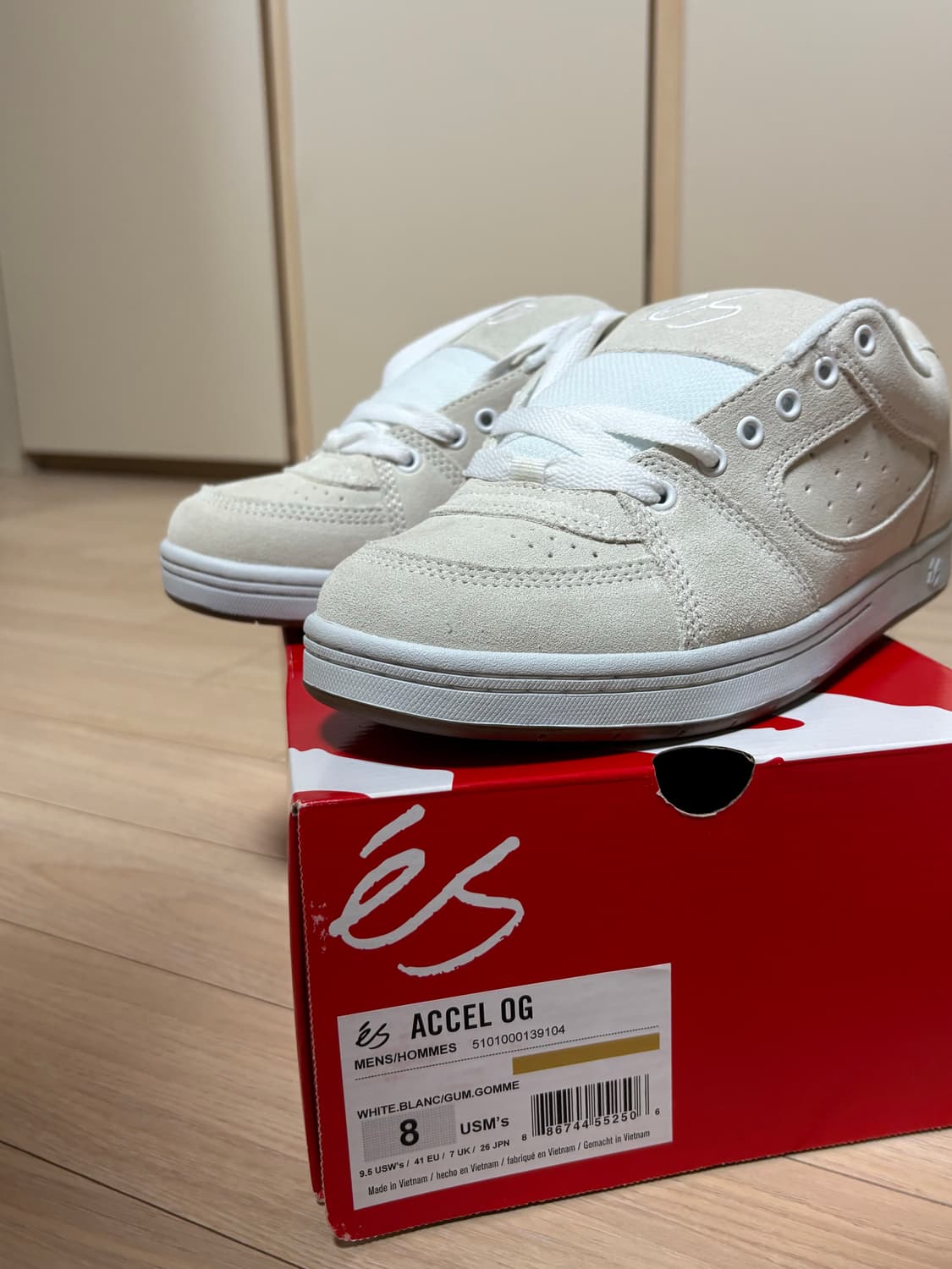 es accel og 화이트 상품이미지2