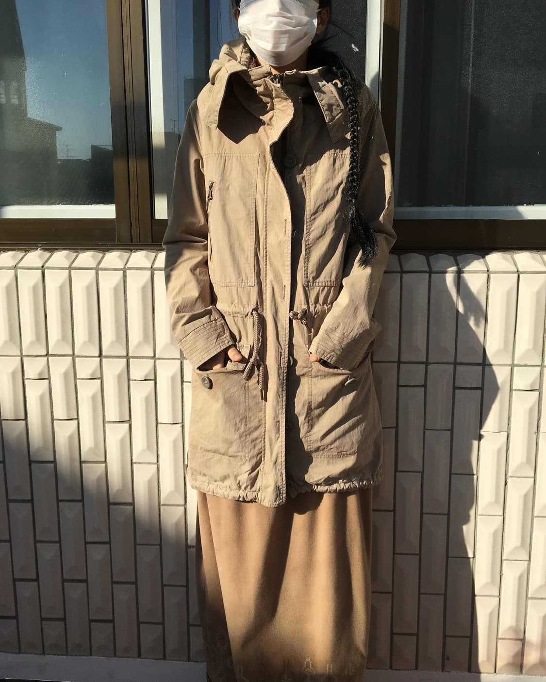 High neck filed jacket 상품이미지7