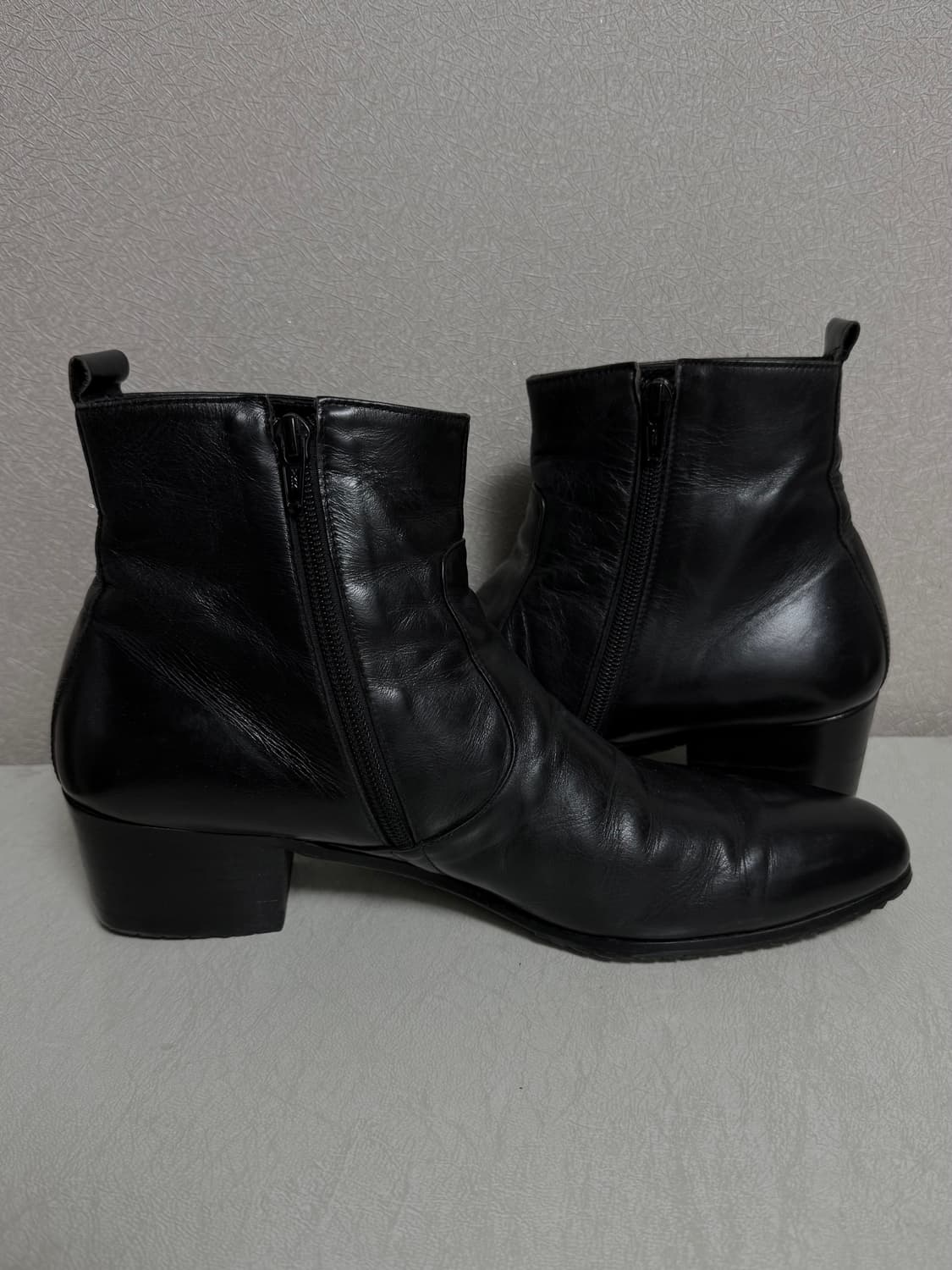 Vero Cuoio Plein Toe Leather Boots 상품이미지2
