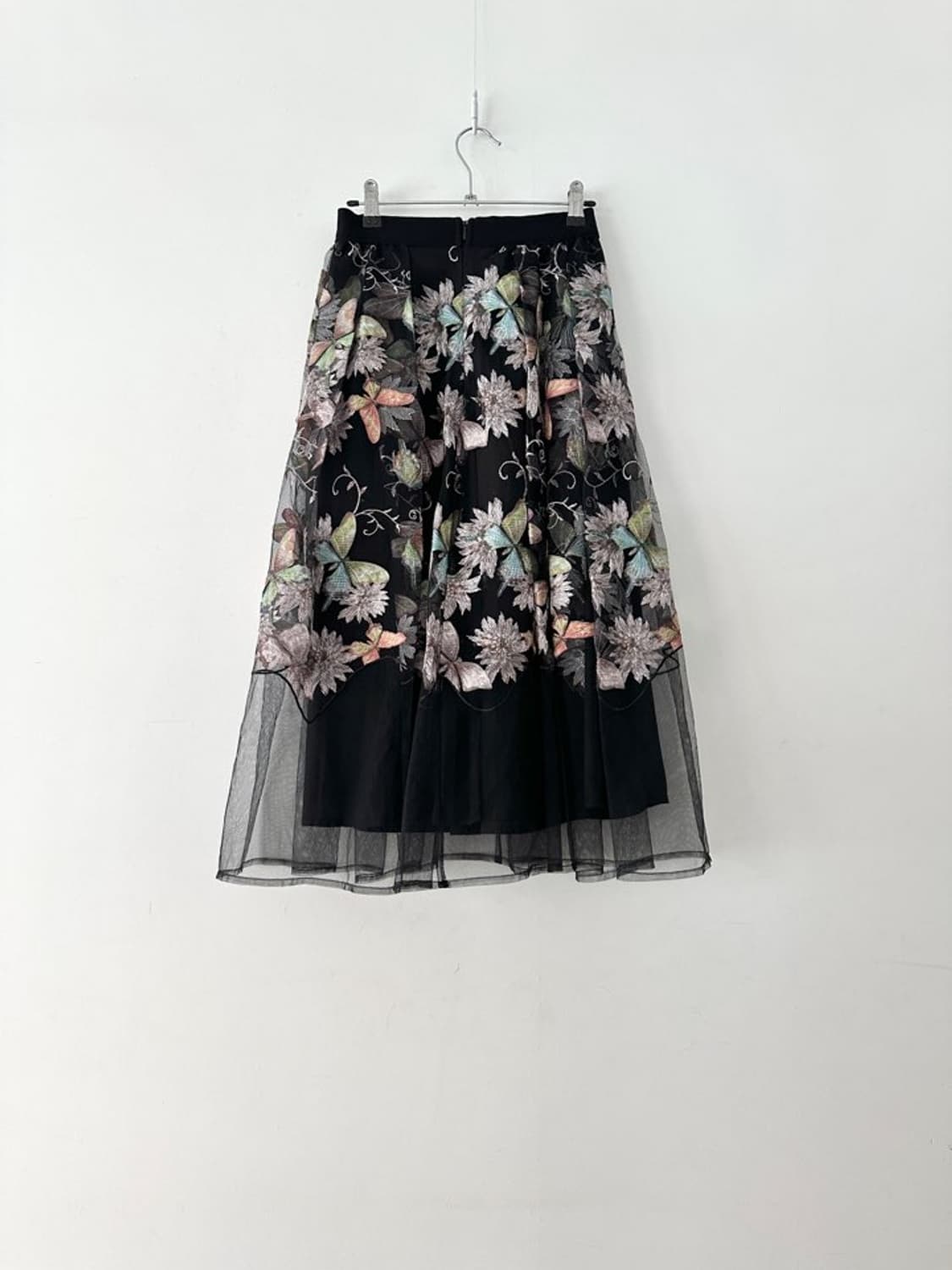 Organza flower & butterfly skirt  상품이미지3