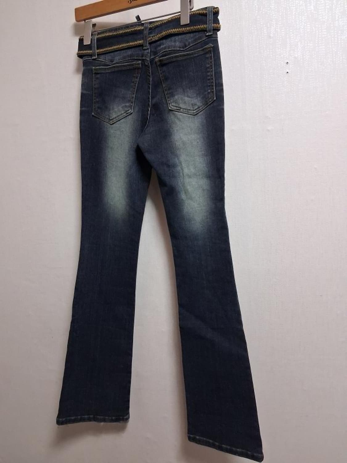 일본구제 PRO JOY 여성 부츠컷청바지 스티치 25인치 상품이미지2