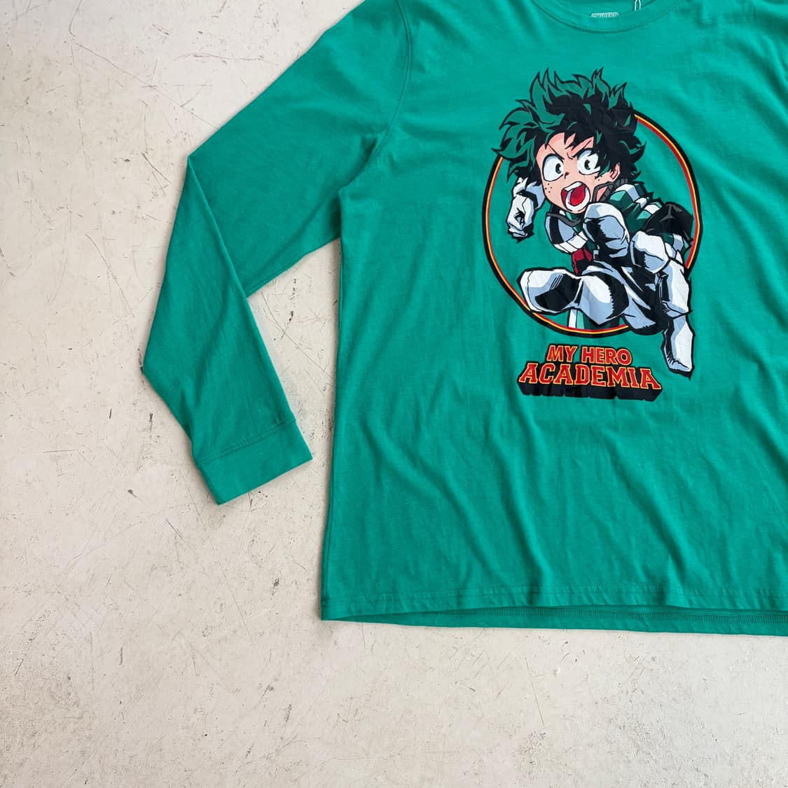 나의 히어로 아카데미아 오피셜 빈티지 롱슬이브 L 상품이미지3