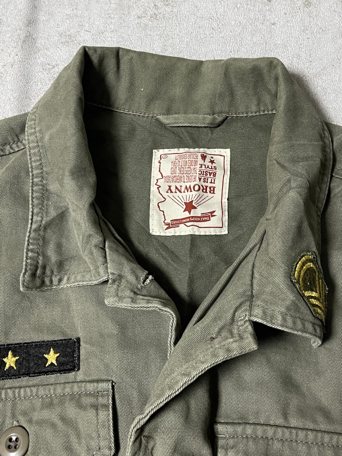 (Browny)miltary usa shirts jacket 상품이미지5