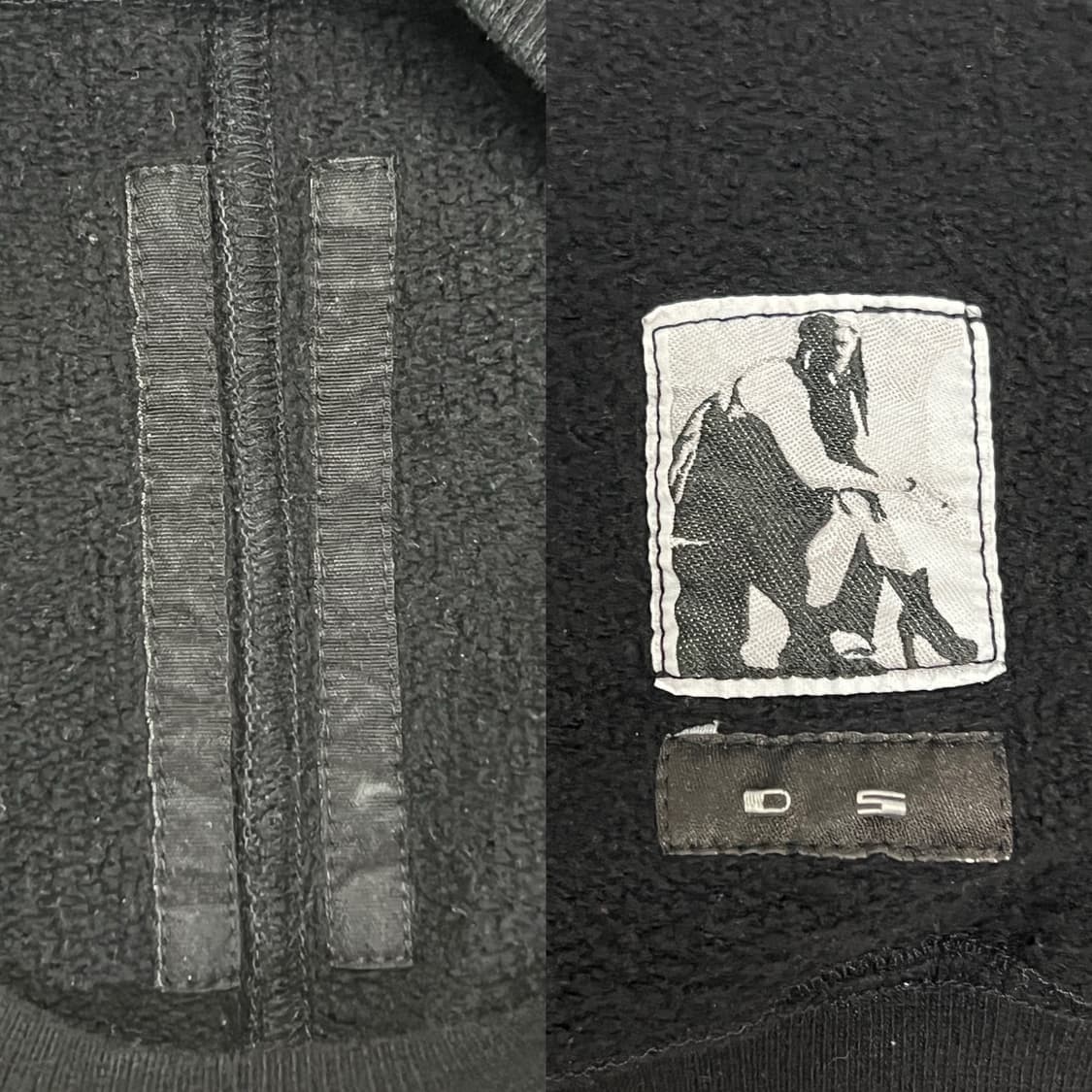 릭오웬스 14SS 다크쉐도우 스웻 맨투맨 블랙 상품이미지7