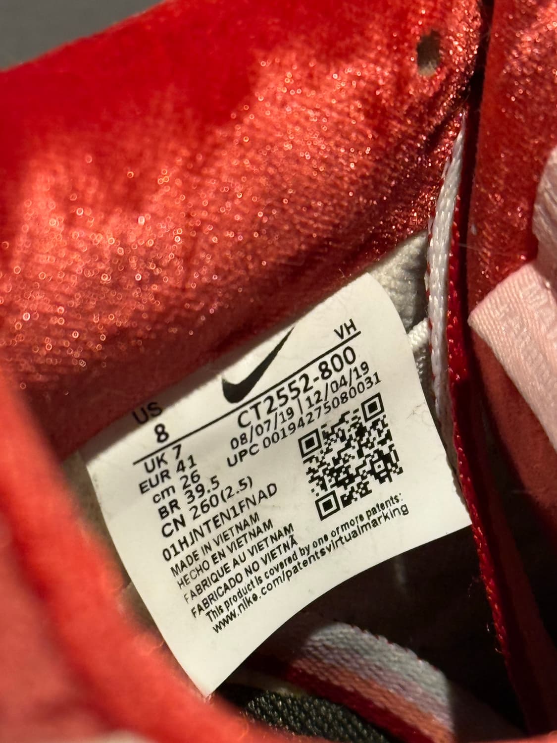 260 나이키 스트레인지러브 SB 덩크 로우 핑크 상품이미지7