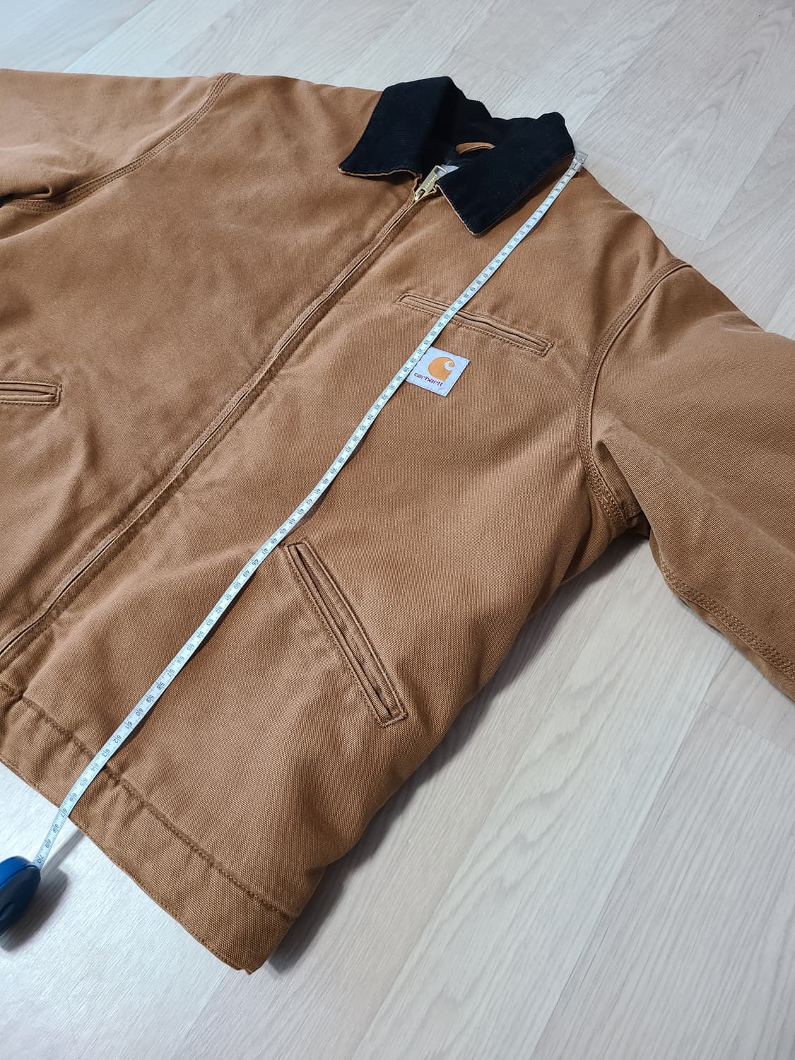 [S] 칼하트 윕 OG 디트로이트 재킷 딥해밀턴브라운 판매 상품이미지4