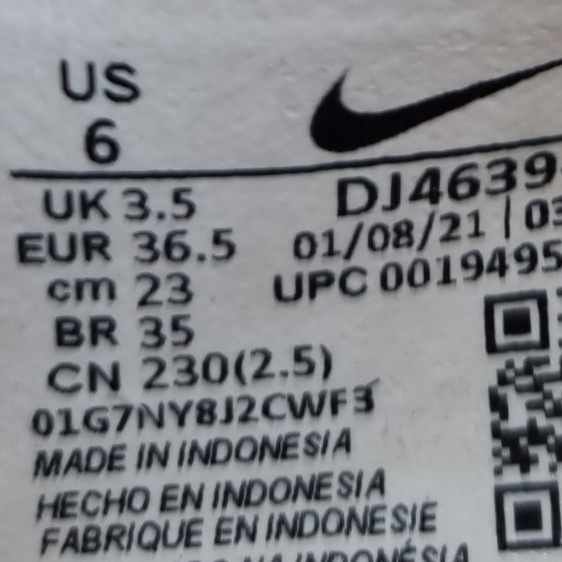 나이키 에어 리프트 서밋 화이트 샌들 230 상품이미지6