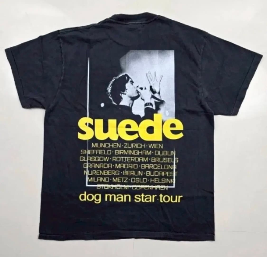 (rep) 빈티지 스웨이드 밴드 티셔츠 상품이미지2