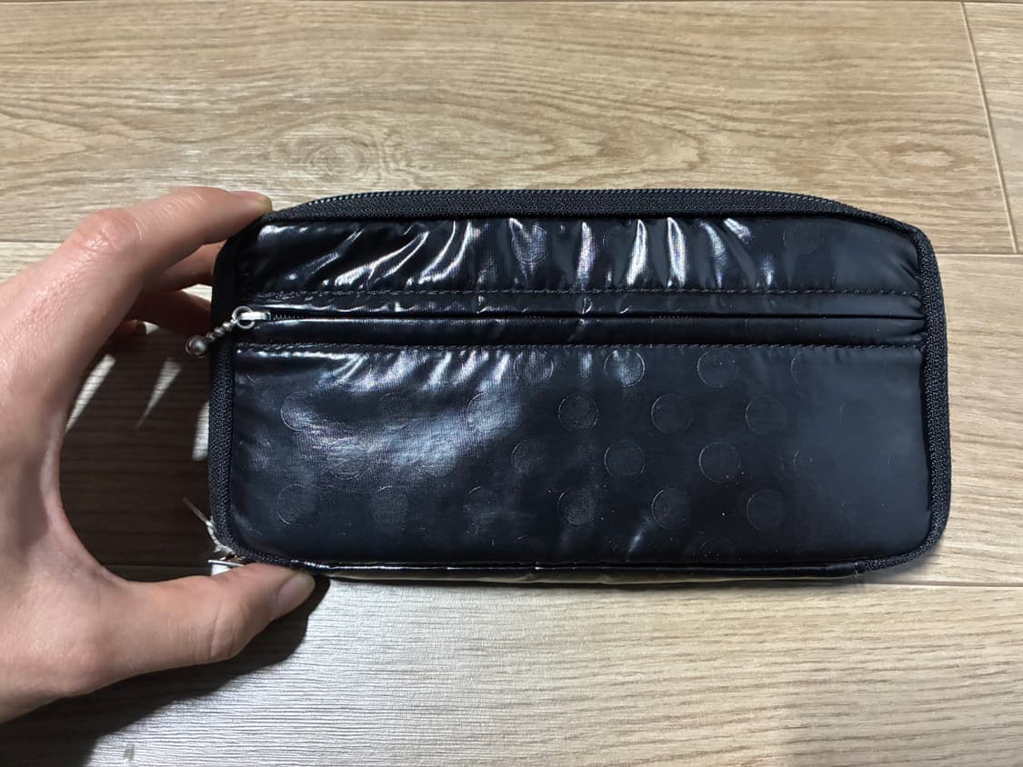 요시다 포터 도트 땡땡이 장지갑 블랙 상품이미지3