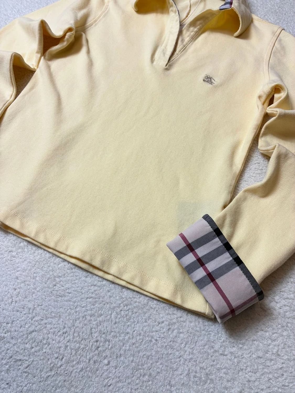 버버리 90's 오픈 카라 롱 슬리브 PN6434 상품이미지4