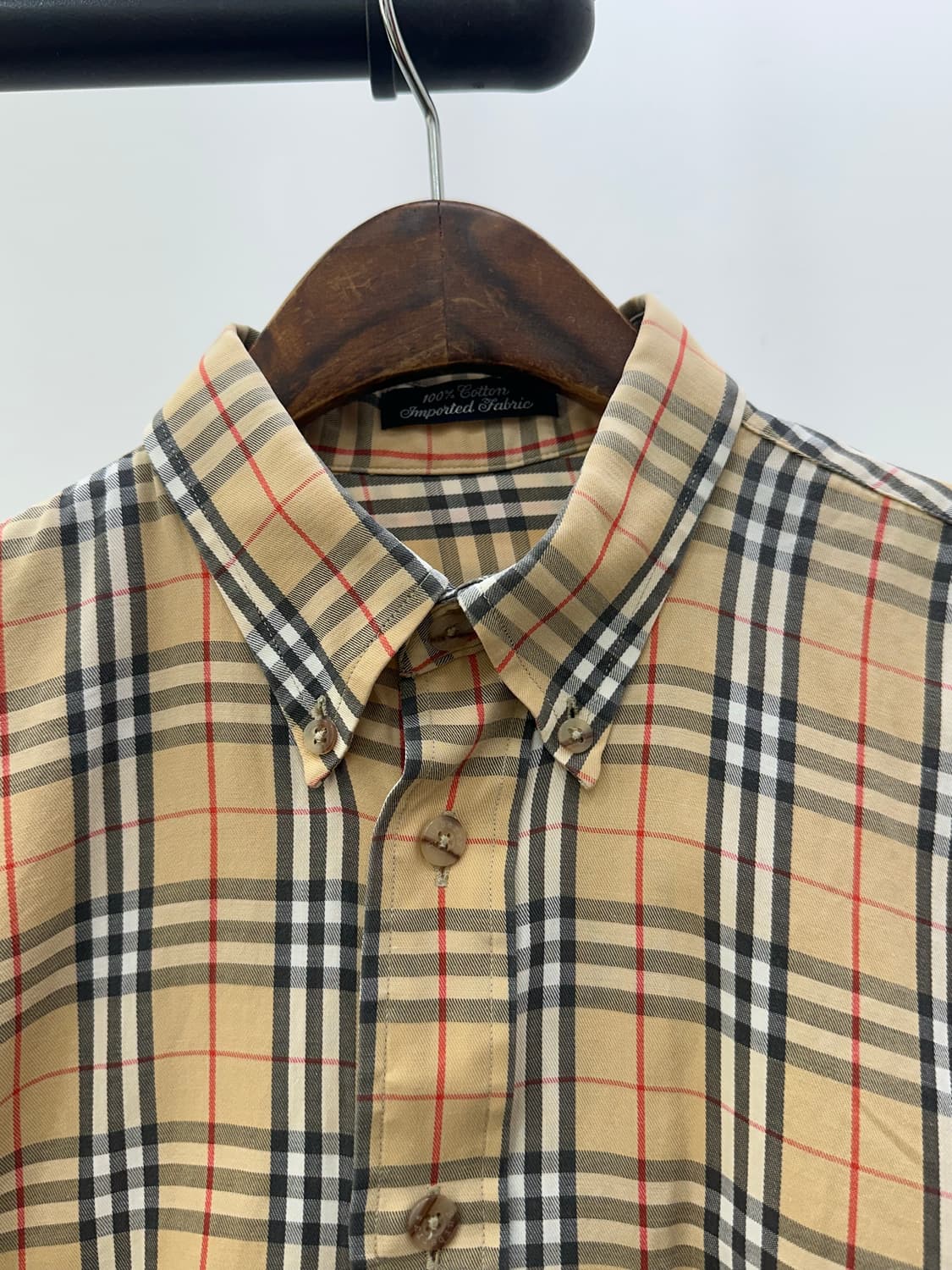 버버리 남성 체크 남방 상품이미지10
