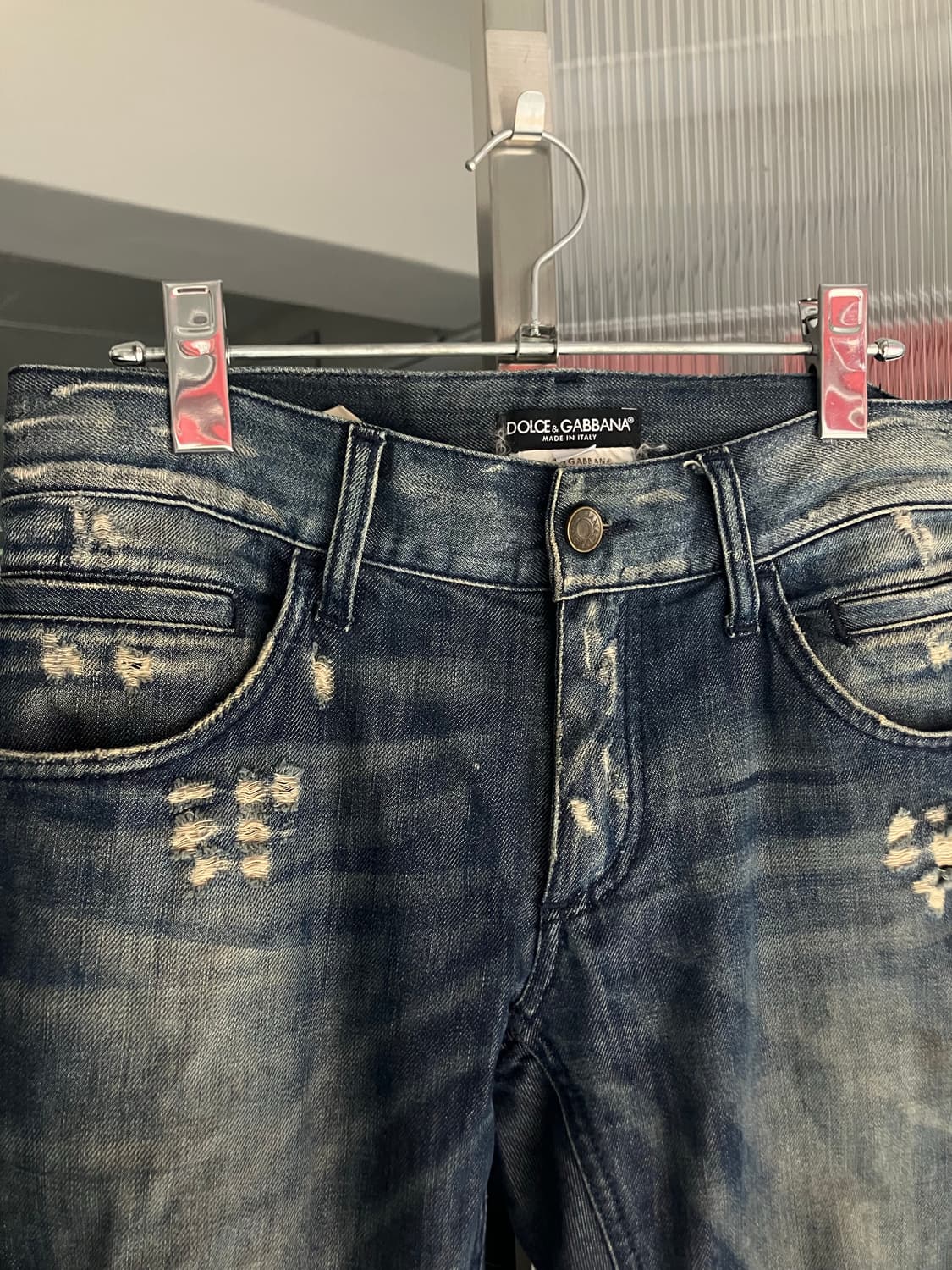 돌체앤가바나 스탠다드핏 데미지진 상품이미지3