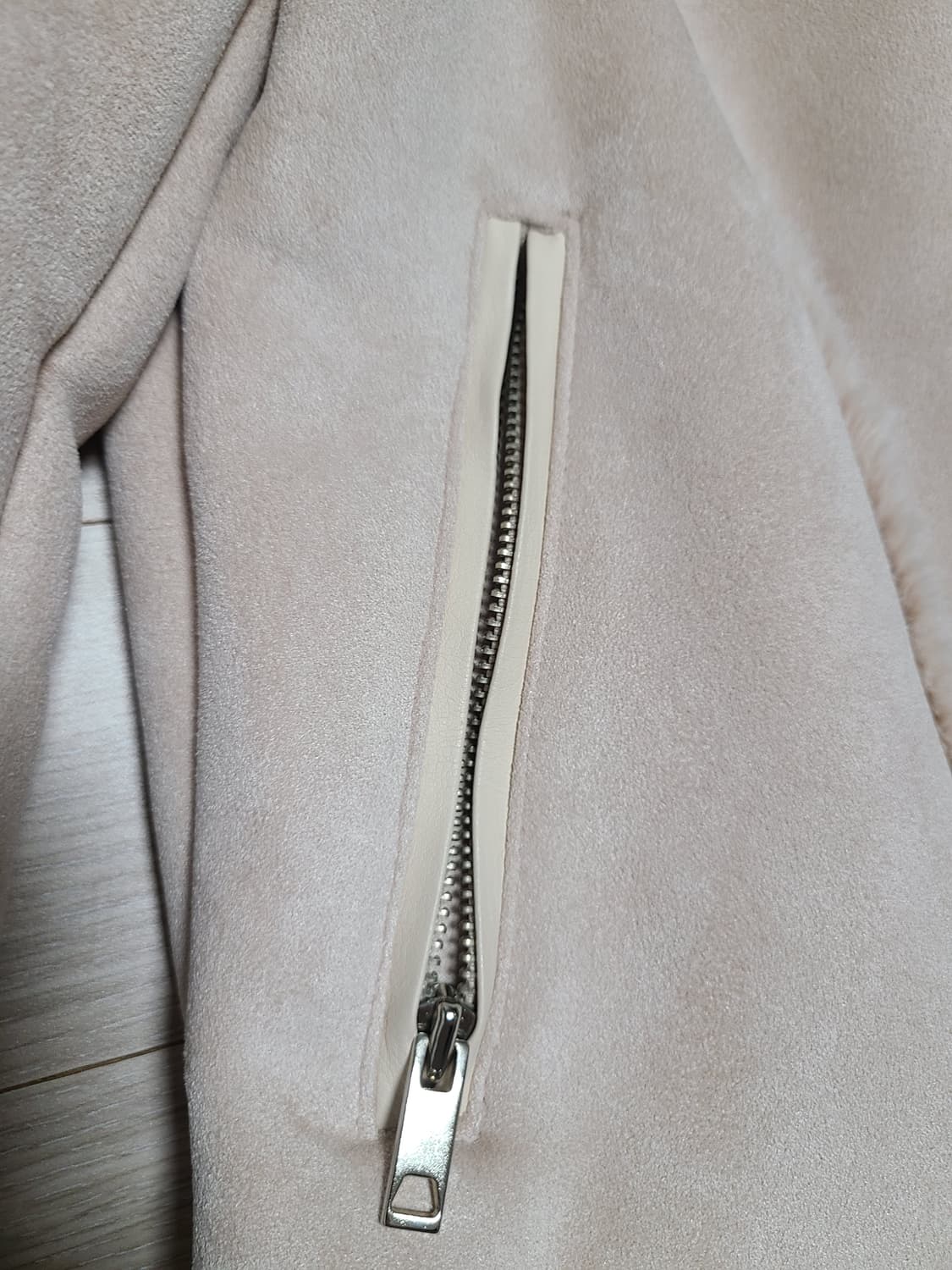 Soup 핑크베이지 무스탕 상품이미지4