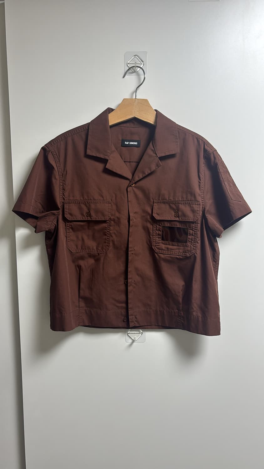 라프시몬스 18/ss 2포켓 패널셔치 상품이미지1