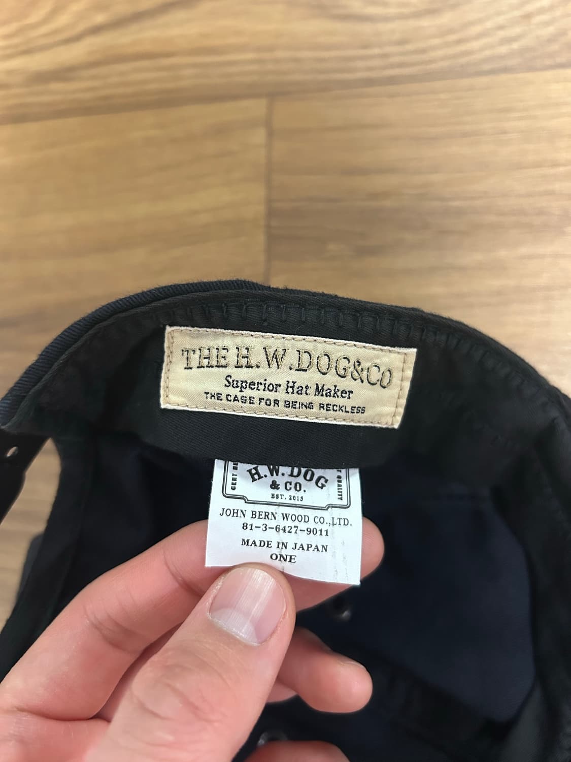 도그앤코 플레인 6패널 캡 상품이미지2