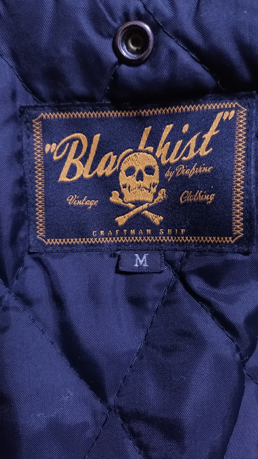 디아프바인X블랙키스트 가죽 라이더 자켓M 상품이미지6