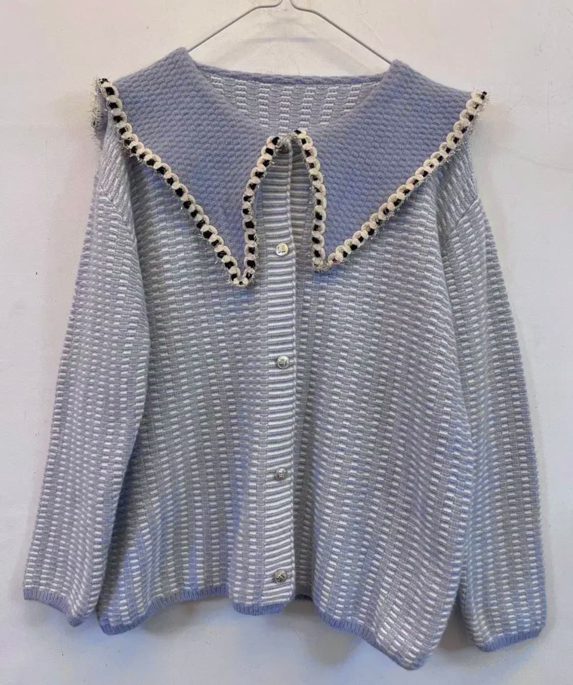 빅카라 니트가디건 하객룩데이트룩:) 상품이미지3