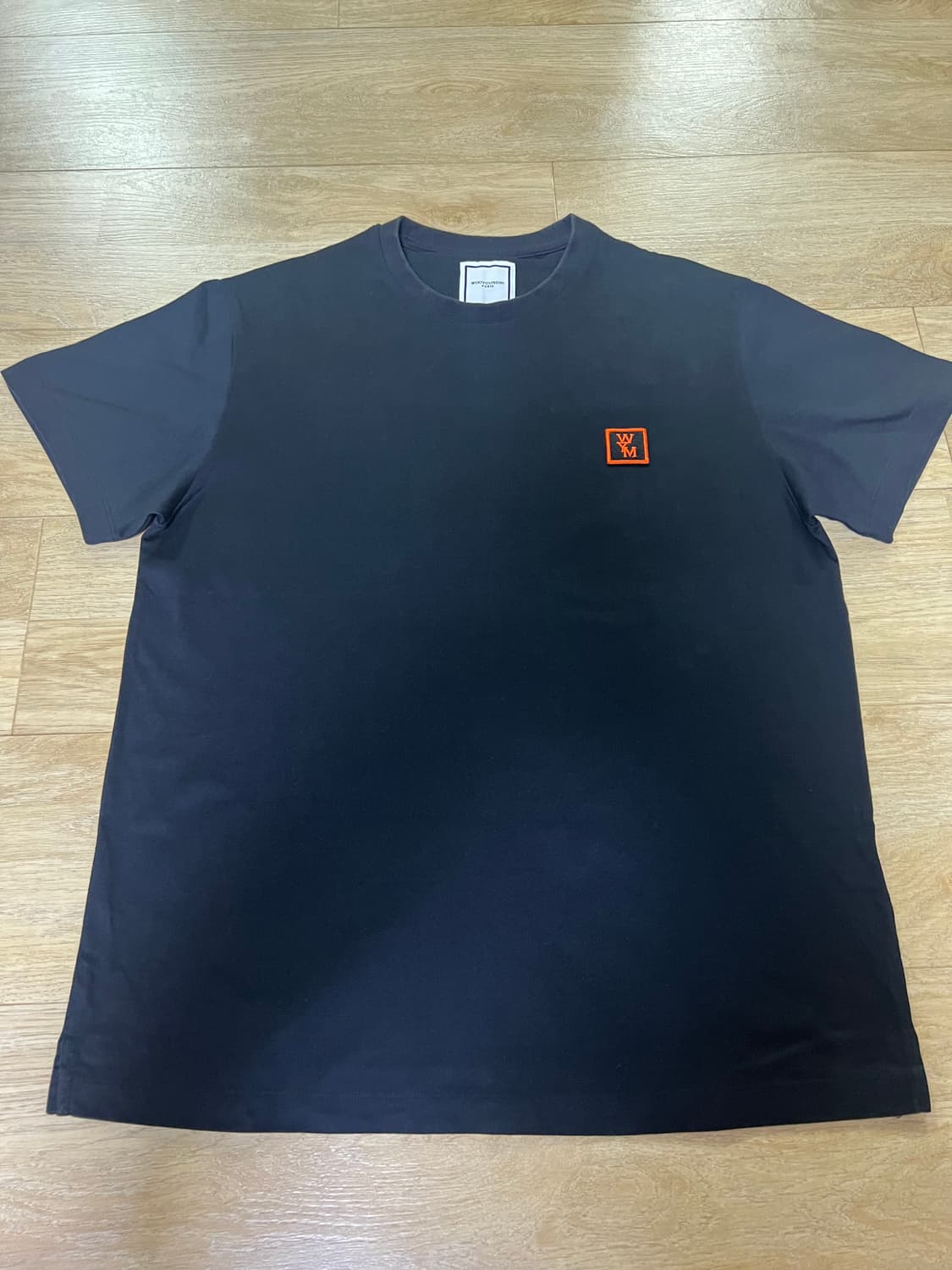 우영미 검주 백로고 티셔츠 팝니다 상품이미지1