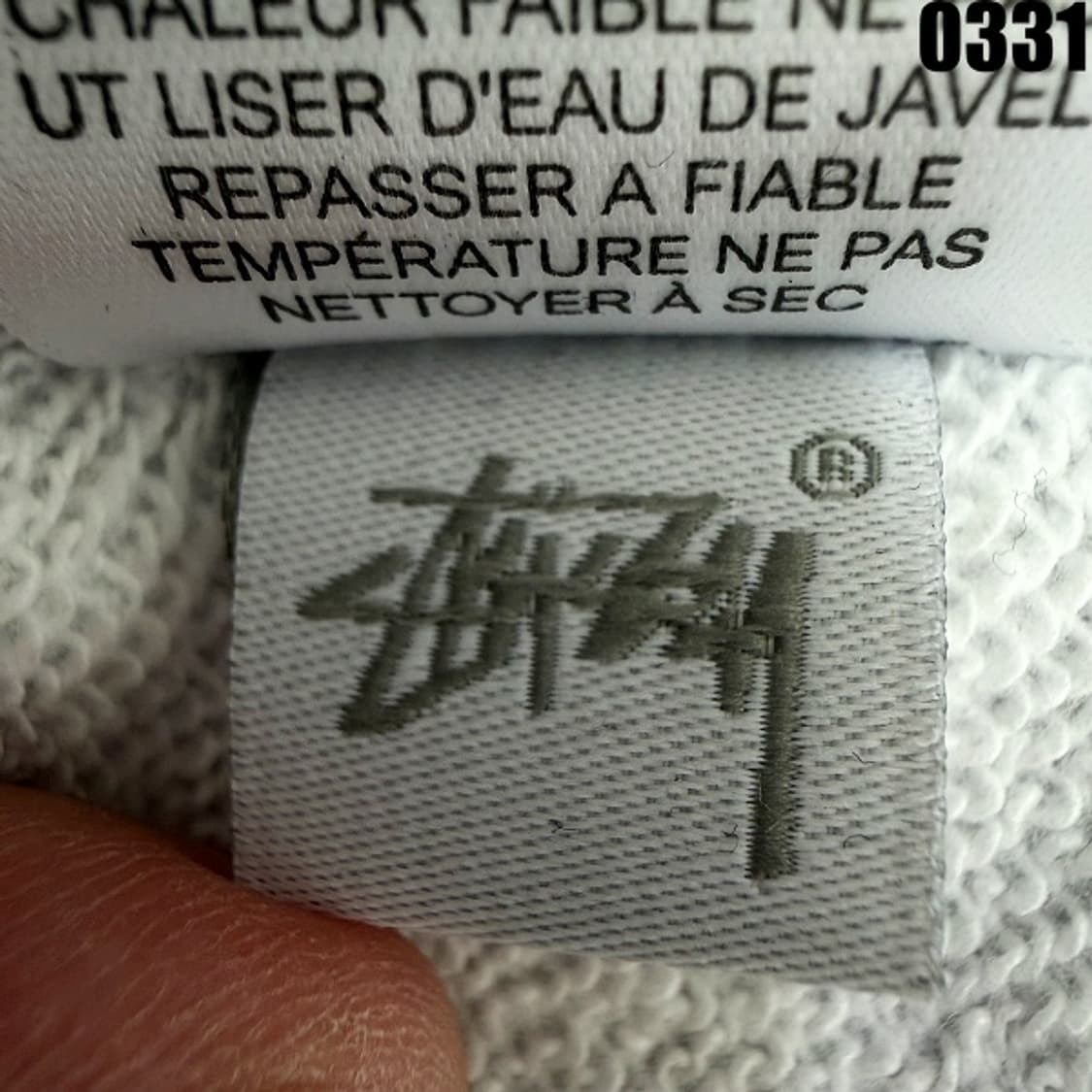 스투시(STUSSY) 베이직 로고 후드티 L 0331 상품이미지7