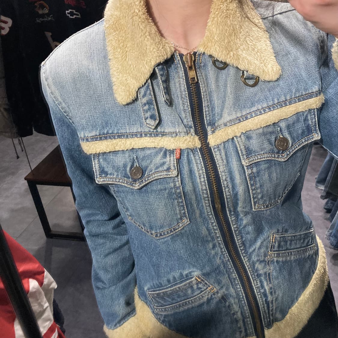 [IM]리바이스 데님 양털 자켓 상품이미지5